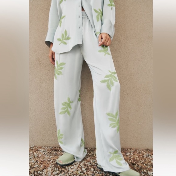 Zara Tops Zara Two Piece Silk Set Poshmark